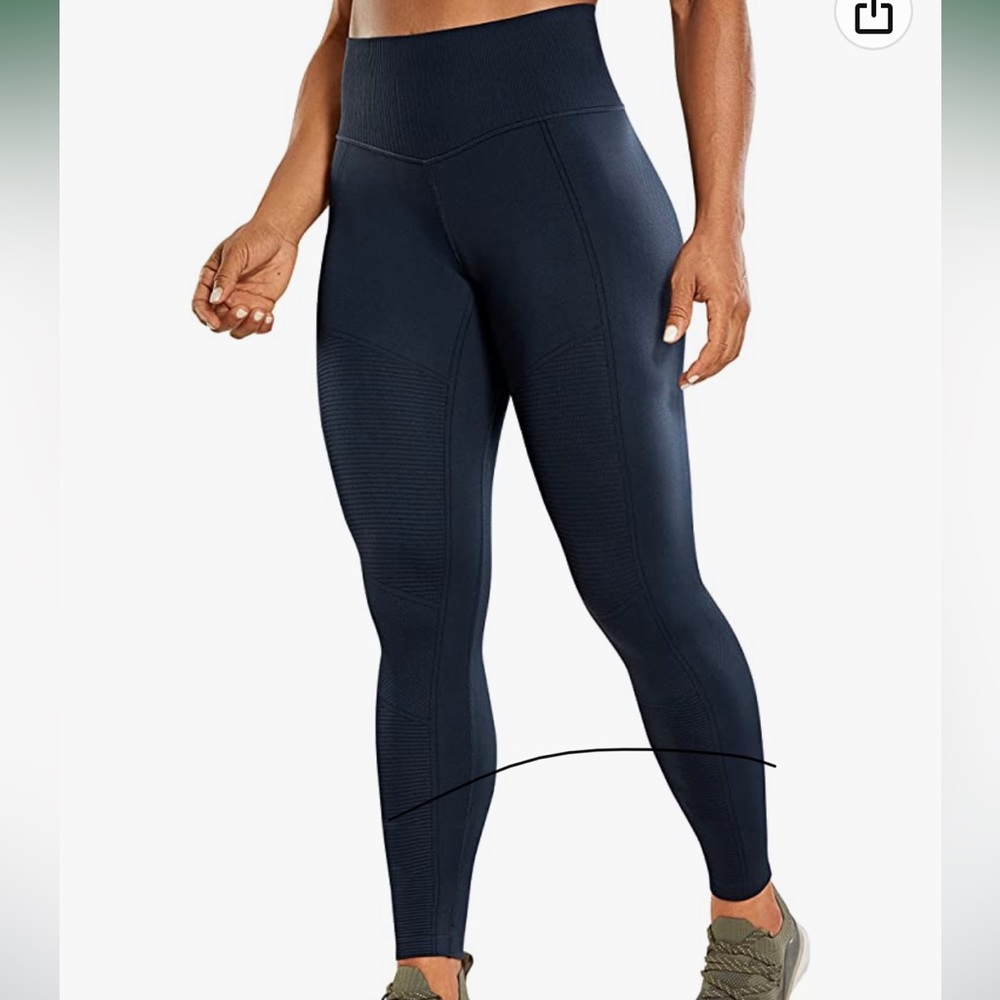 CRZ YOGA Women’s Seamless Workout Leggings NWT